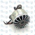 Мотор в сборе для 2108407 60В Триммер GD60BCB с велосипедной ручкой Greenworks R0101271-00