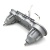 Мотор с редуктором в сборе для Газонокосилки 2515607 Greenworks RA311212376
