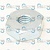 Гайка шина SL 636/643 (6KT.MU.M8-10.9 ZN SW19) SL0020214 Solo by Al-Ko