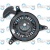 Стартер в сборе G44PK, G48PK, G48TK Oleo-Mac L661-50112 (L66150112)