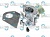 Зам. на 799728 Карбюратор Briggs&Stratton 498027