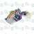 RA362011567 Электронная плата для 2502407 82В 46см самоходной газонокосилки для2502407