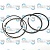 Кольца поршневые (комплект) EX21 Robin Subaru 277-23531-07