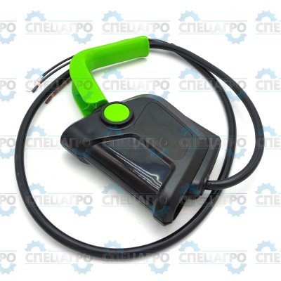 Выключатель в сборе для 24В Газонокосилки  32см 2509607 , шт Greenworks R0100602-00