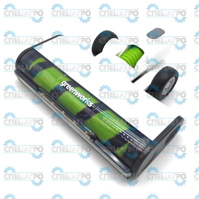 Щетка для Пылесоса вертикального  4701107, 4700607 Greenworks R0102474-00 Белая
