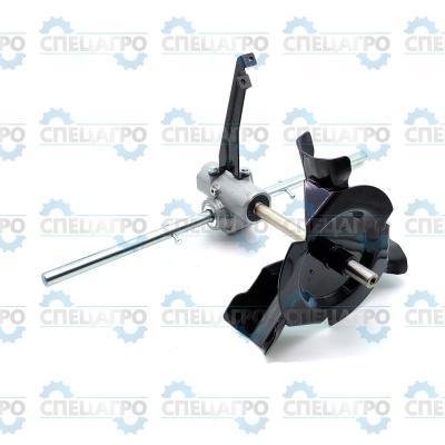 Редуктор одноступ.червячный в сборе 2602807 82В снегоуборщика Greenworks R0102845-00